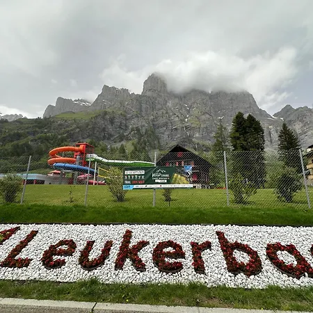 Moderne Et Spacieux Avec 2 Belles Terrasses Vu Sur Montagne Leukerbad
