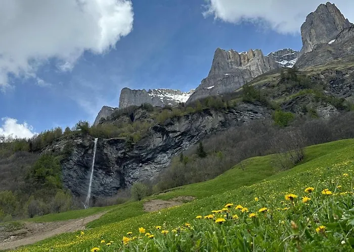 Moderne Et Spacieux Avec 2 Belles Terrasses Vu Sur Montagne Leukerbad