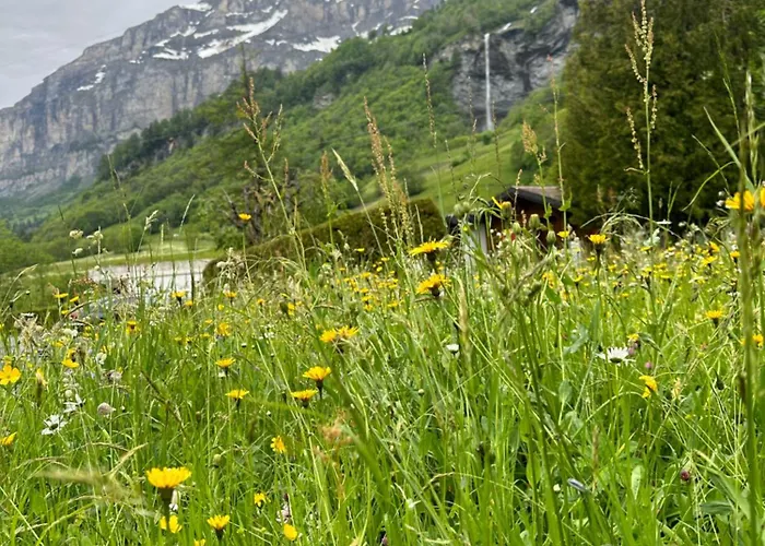 Moderne Et Spacieux Avec 2 Belles Terrasses Vu Sur Montagne Leukerbad